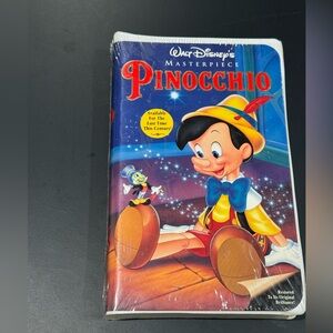 Disney's Masterpiece Pinocchio VHS factory sealed